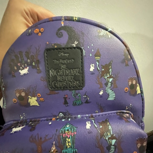 Super cute Disney xNightmare before Christmas mini backpack - Picture 5 of 6
